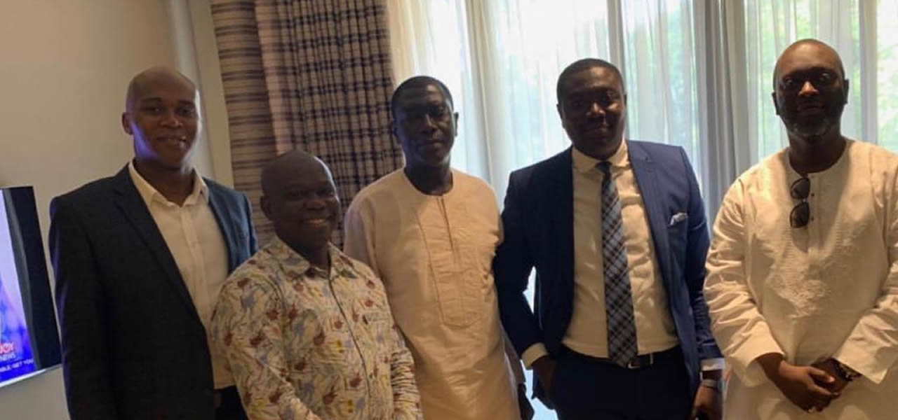 Dr Ato Duncan, CEO of COA (New Client) visits iDes Group Head Office